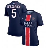 Camisa de time de futebol Paris Saint-Germain Marquinhos #5 Replicas 1º Equipamento Feminina 2024-25 Manga Curta